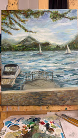 “Morning in Lucerne” 2024 | Oil | Canvas