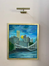 “London. Full moon” 2023 | Oil | Canvas |56× 76 cm